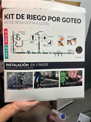 Kit de riego por goteo