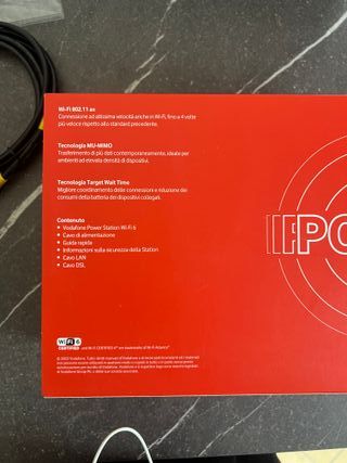 Vodafone Power Station Wi-Fi 6 Router DSL