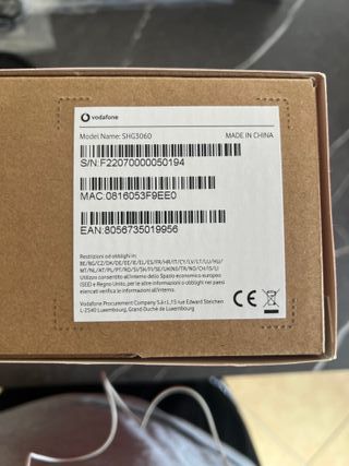 Vodafone Power Station Wi-Fi 6 Router DSL