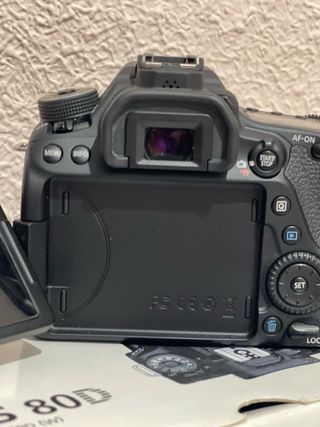 Cámara Canon EOS 80D