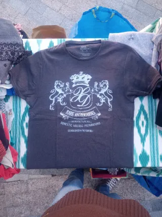 Lote 10 Camisetas de diferentes marcas y tallas