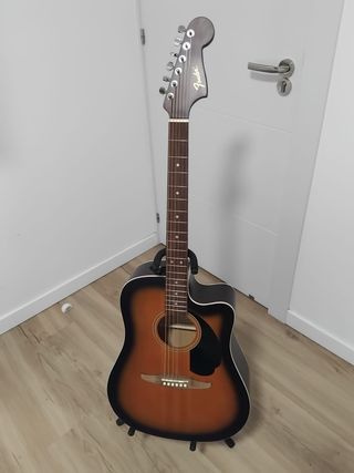 Guitarra Fender California Redondo Casi Nueva