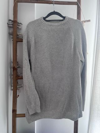 Jersey ZARA Gris Talla M