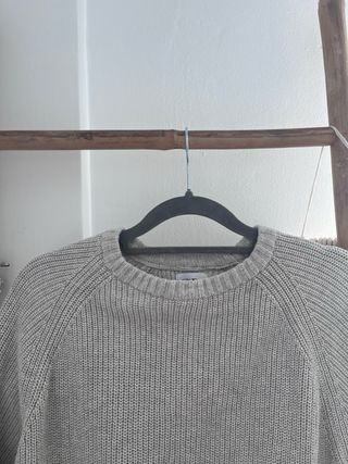 Jersey ZARA Gris Talla M