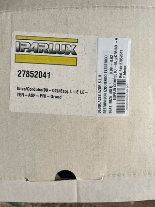 Retrovisor SEAT Ibiza + Tapacubos