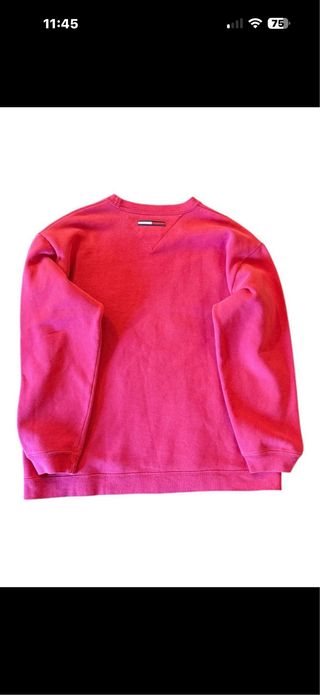 Felpa Tommy Hilfiger Vintage USA Rossa