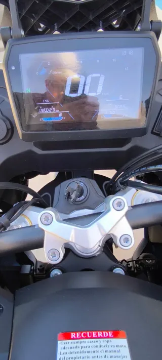 Moto VOGE 525 DSX Azul/Plata Manual