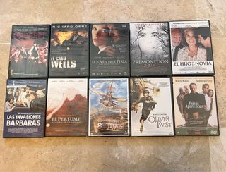 Lote 10 Películas DVD Sin Abrir