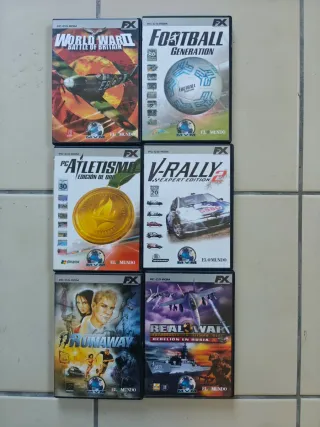 Colección Juegos PC FX Interactive