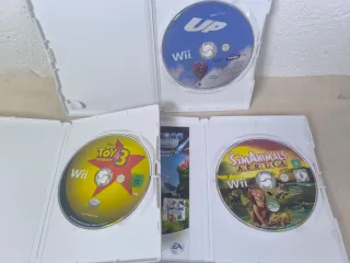 Lote 5 Juegos Wii: Up, Toy Story 3, SimAnimals Afr