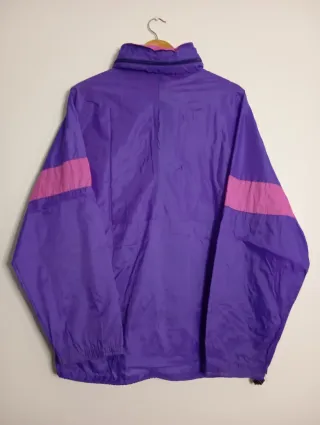 Cortavientos Morado y Rosa