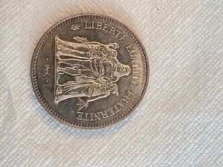 Moneda 50 Francos Plata 1974