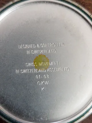 Orologio Calvin Klein K26211.00 Argento Bianco