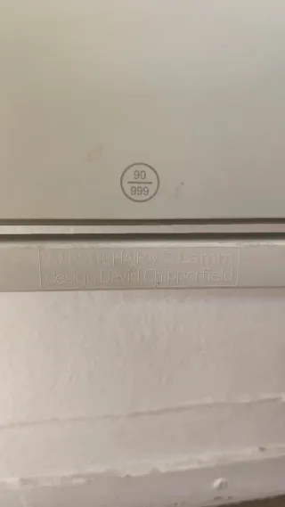 2 Sillas Plegables Alessi David Chipperfield