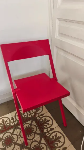 2 Sillas Plegables Alessi David Chipperfield