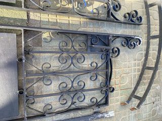 Puertas de hierro forjado exterior