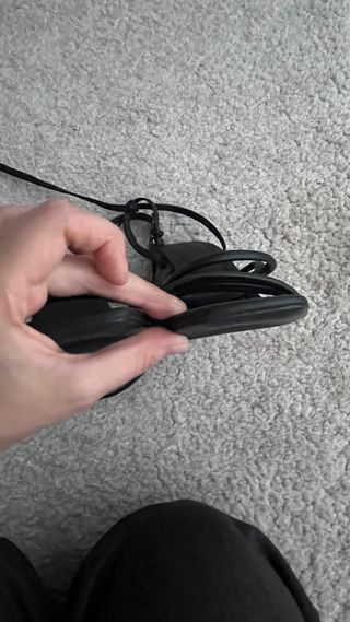 Sandálias de salto pretas Stradivarius