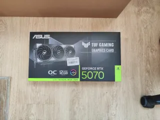 Tarjeta Gráfica ASUS TUF Gaming RTX 5070 12GB OC