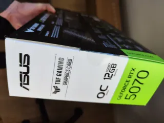 Tarjeta Gráfica ASUS TUF Gaming RTX 5070 12GB OC