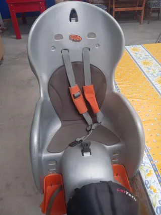Silla bici infantil con soporte