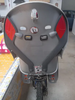 Silla bici infantil con soporte