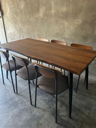 Mesa y 6 Sillas Comedor