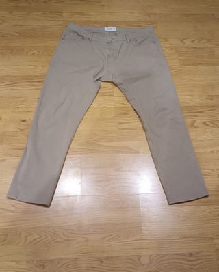 Pantalón Chino Pedro del Hierro Talla 52 Beige
