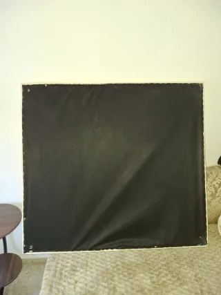 Cabecero de cama blanco polipiel