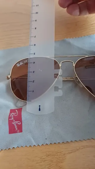 Gafas de sol Ray-Ban Aviator Marrones y Doradas