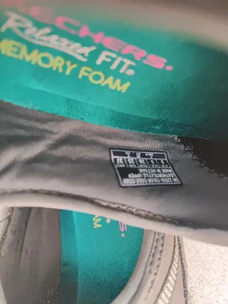 Zapatos Skechers Mujer Gris