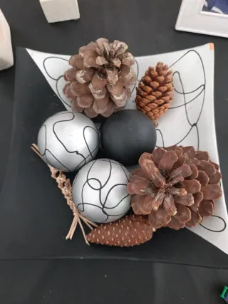 Centro de mesa decorativo