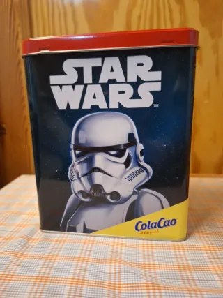 Lote 2 Latas Vintage Cola Cao Star Wars + Niños