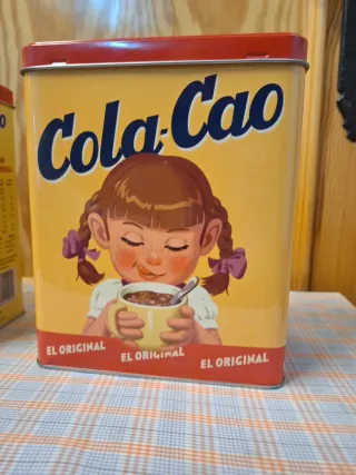 Lote 2 Latas Vintage Cola Cao Star Wars + Niños