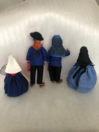 4 Muñecas Coleccionables