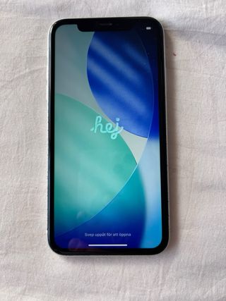 iPhone 11 bianco + accessori, batteria 100%