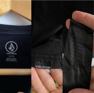 Camiseta Volcom True to This Negra