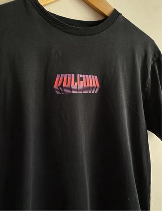 Camiseta Volcom True to This Negra