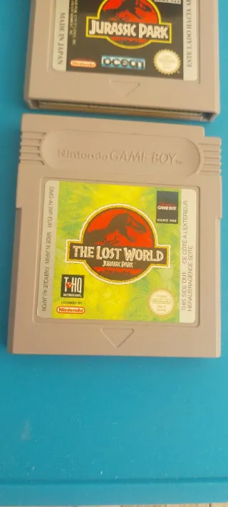 Juegos Game Boy: Jurassic Park y The Lost World