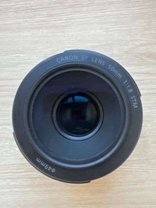 Objetivo Canon EF 50mm f/1.8 STM