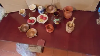 Lote vasos de cristal