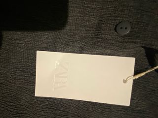 Top chaleco Zara con botones textura