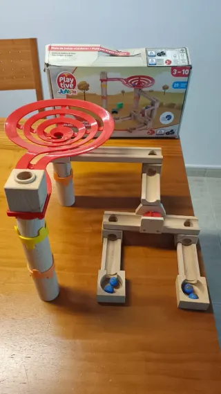 Circuito Canicas Madera Playtive Junior