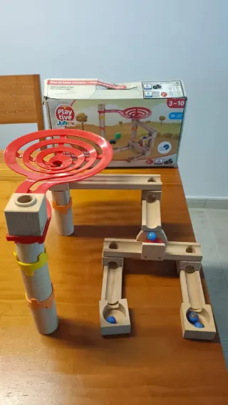 Circuito Canicas Madera Playtive Junior