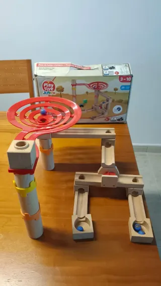Circuito Canicas Madera Playtive Junior