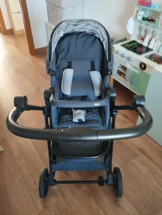 Carro Chicco Seety gris azulado