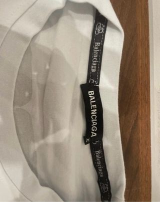 Maglietta bianca con logo TAGLIA M