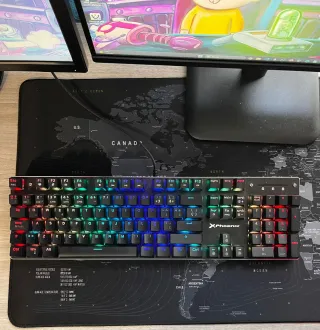 Teclado XPhoenix RGB Negro