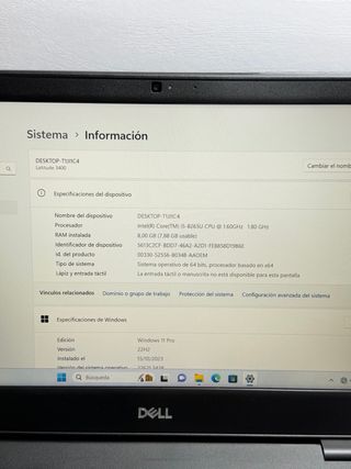 Lote 2x Portátiles Dell Latitude 3400