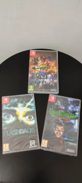 Lote 3 Juegos Nintendo Switch Nuevos Precintados