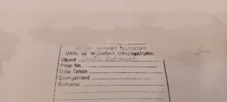 Fotografía Observatorio Michigan Vintage